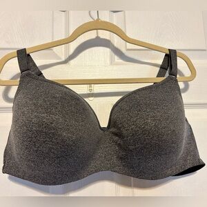 3 for $20 Torrid Curve size 46D t-shirt bra heather charcoal gray